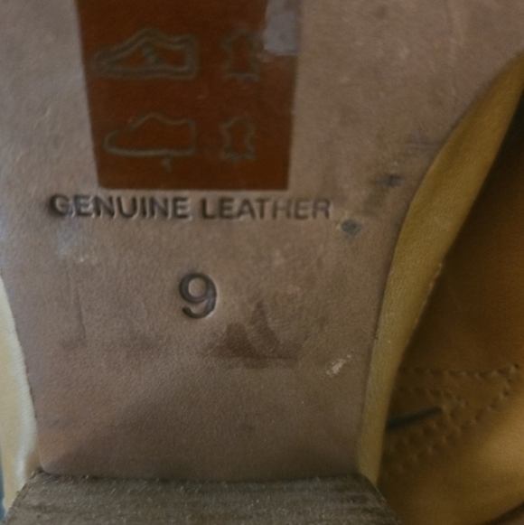 Madewell Womens Tan The Harper Classic Minimalist Slip On Leather Mule 9 - Picture 12 of 15